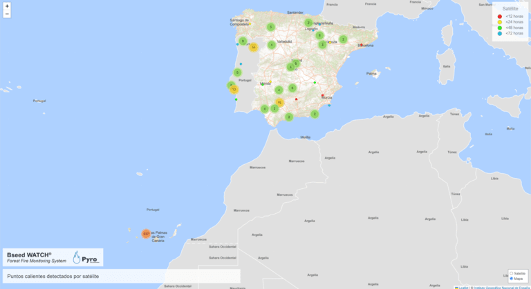 Bseed Wildfire Monitoring