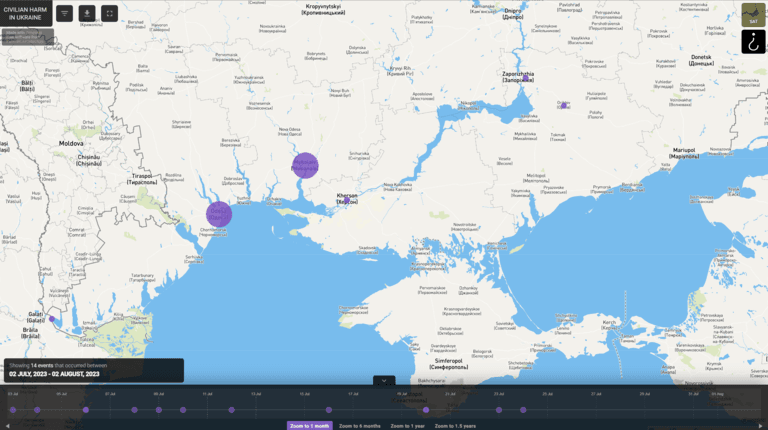 Civilian harm in Ukraine