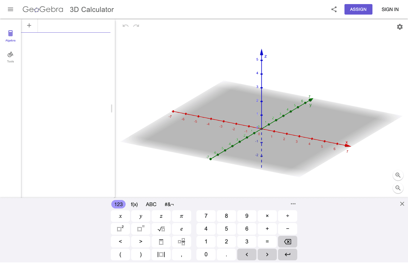 GeoGebra 3D Calculator