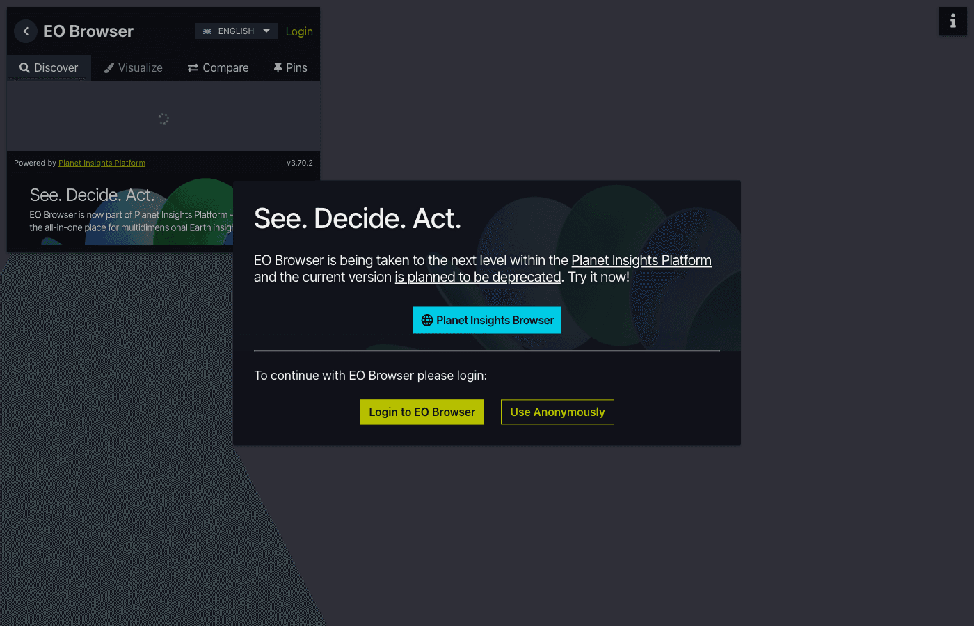 Sentinel Hub EO Browser