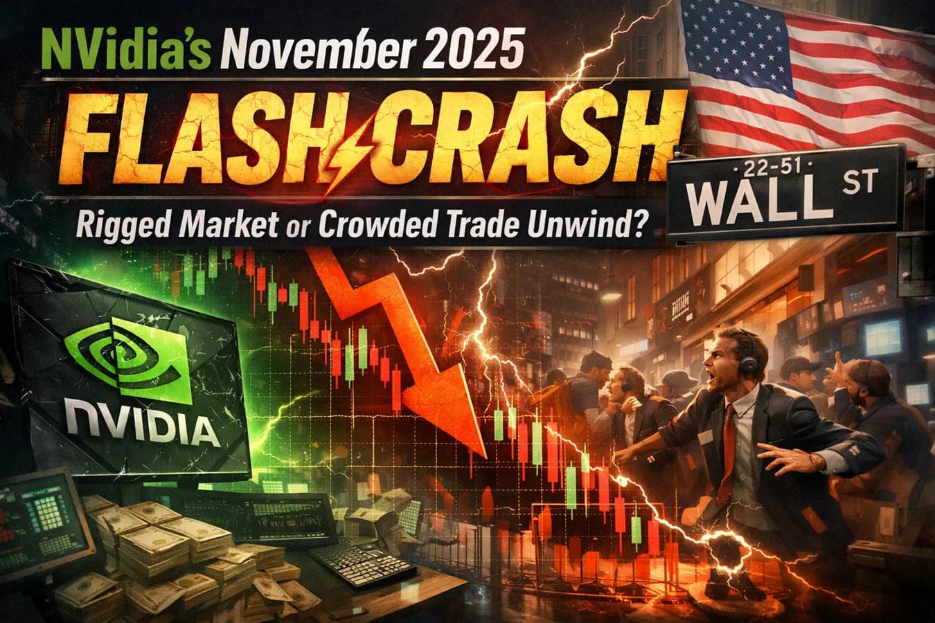 Nvidia's November 2025 Flash Crash: Did Wall Street Rig NVDA or Was It Just a Crowded Trade Unwinding?