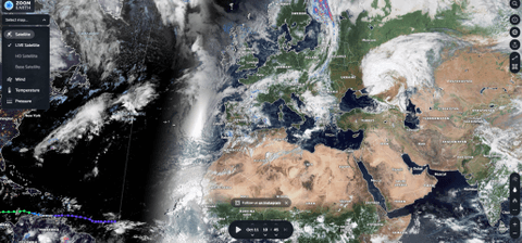 Updated satellite images interactive map | Jesus Iniesta