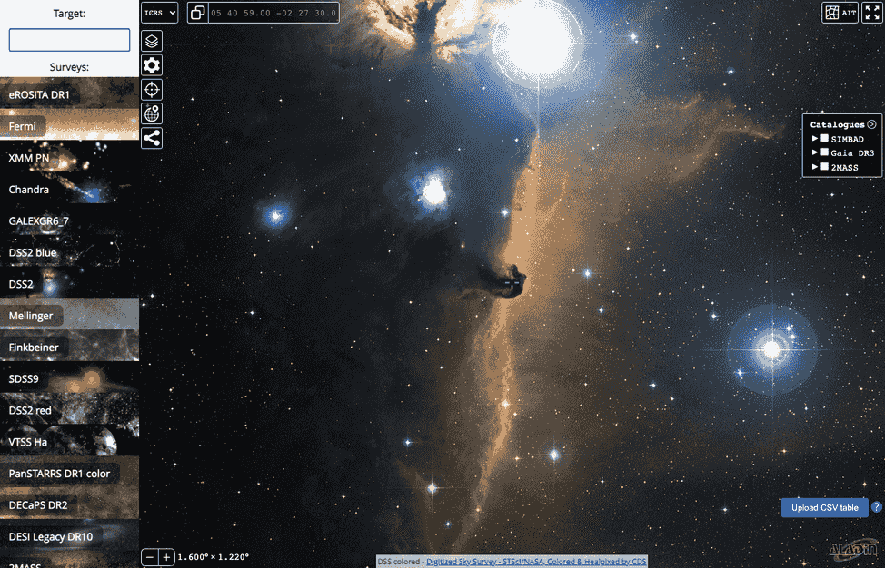 Aladin Lite sky atlas