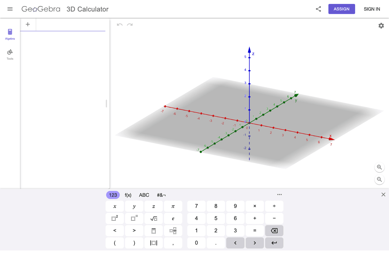 GeoGebra 3D Calculator