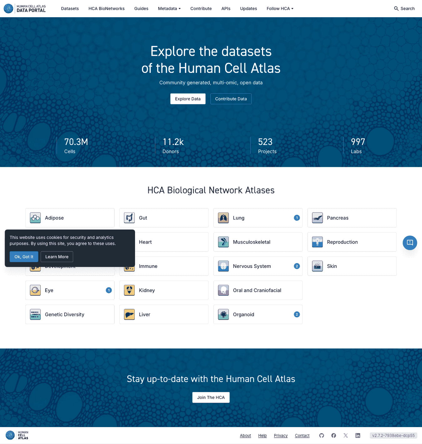 Human Cell Atlas Data Portal