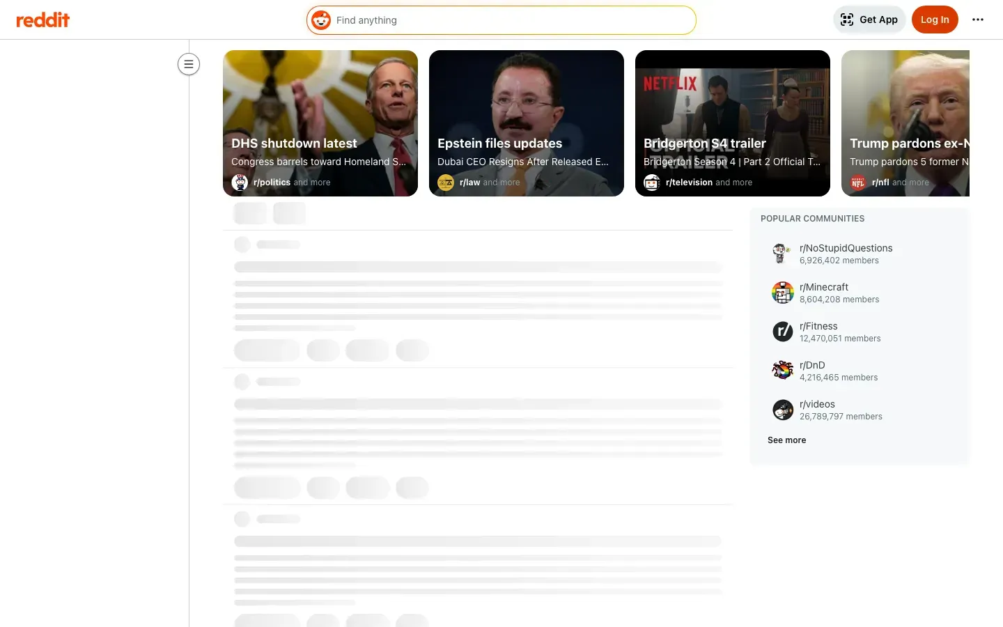 Reddit desktop preview