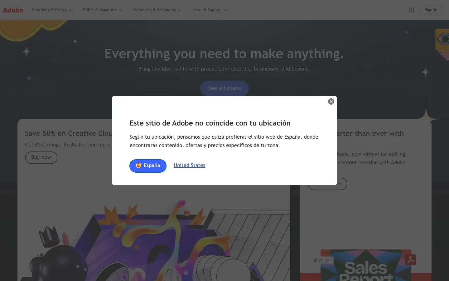 Adobe desktop preview