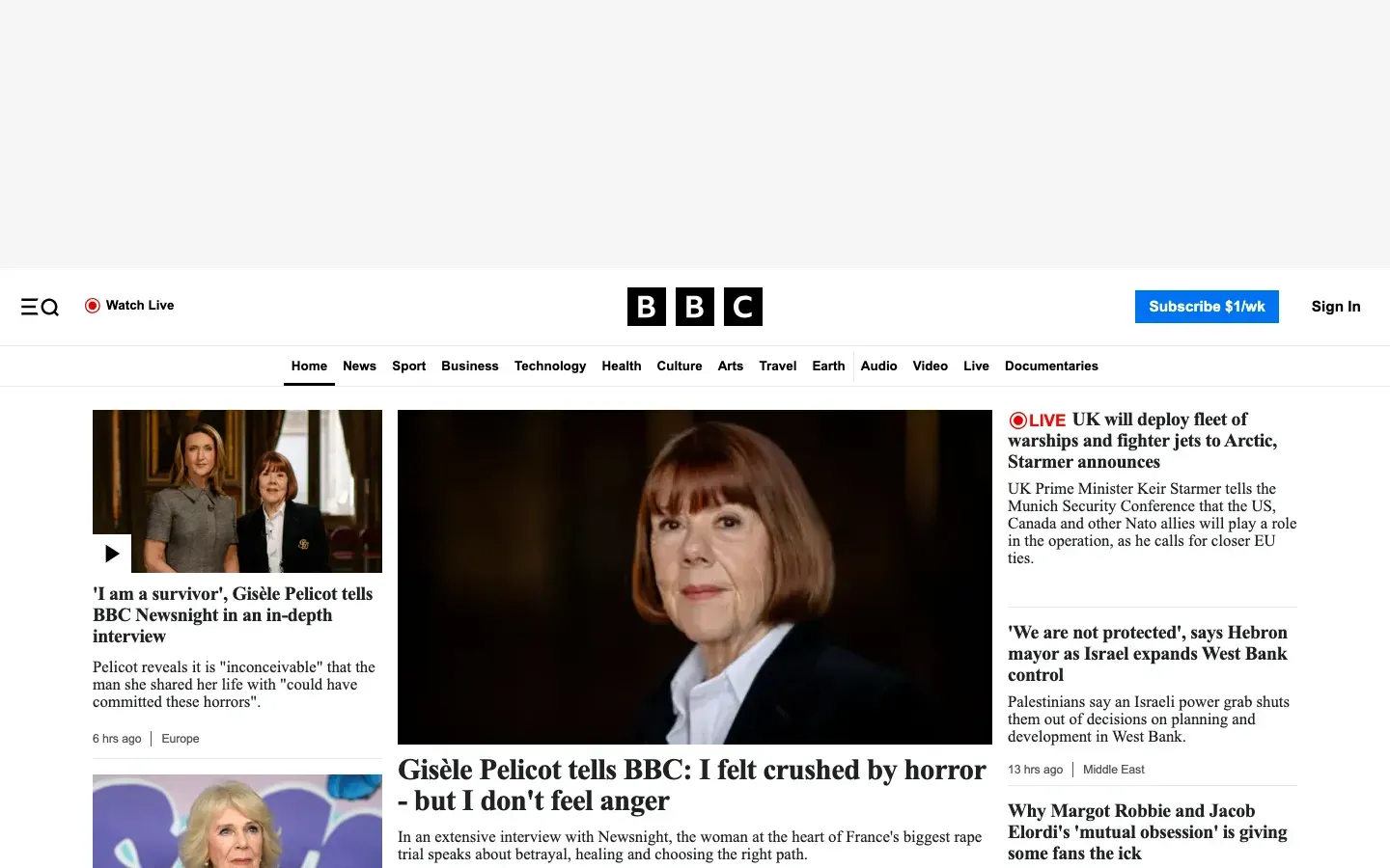 BBC desktop preview