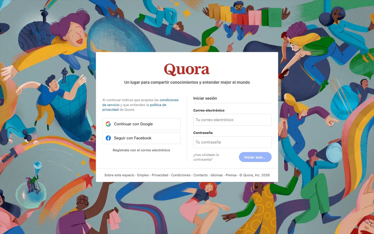 Quora desktop preview