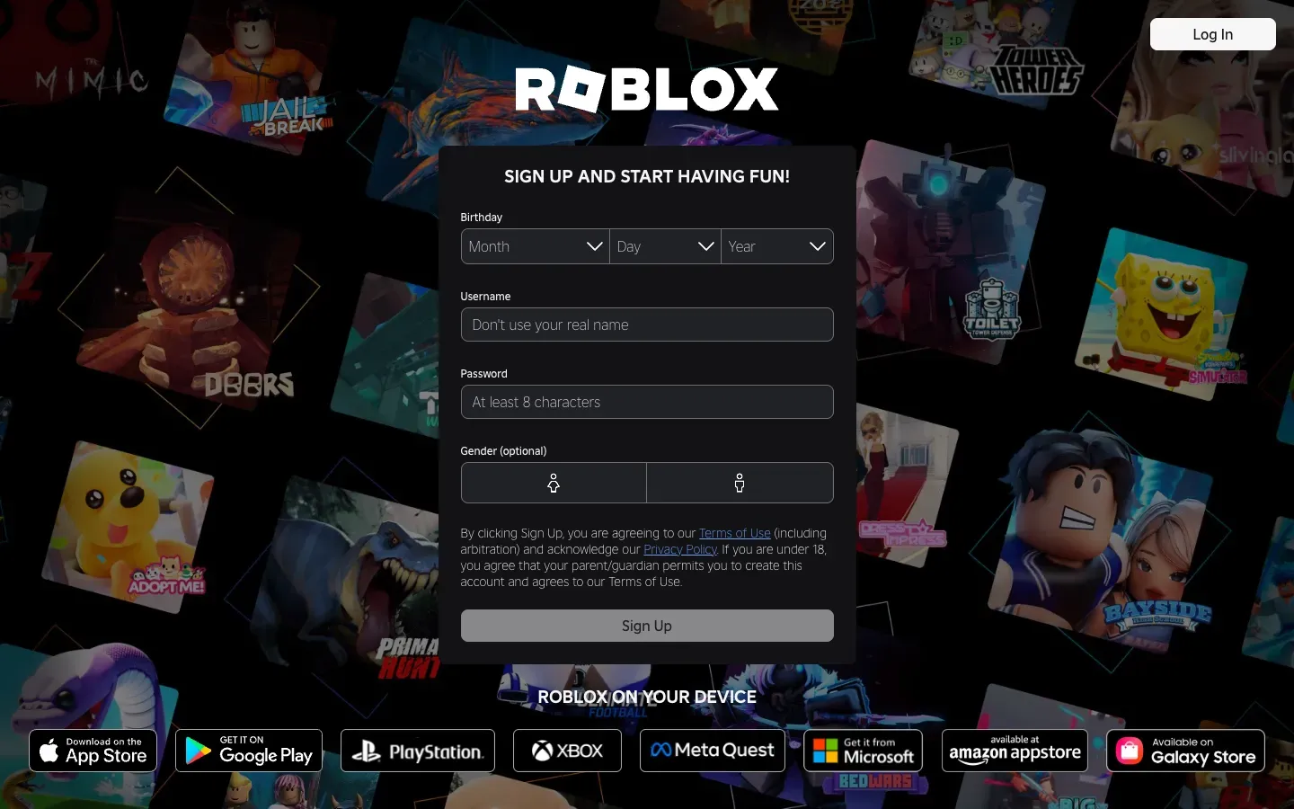 Roblox desktop preview
