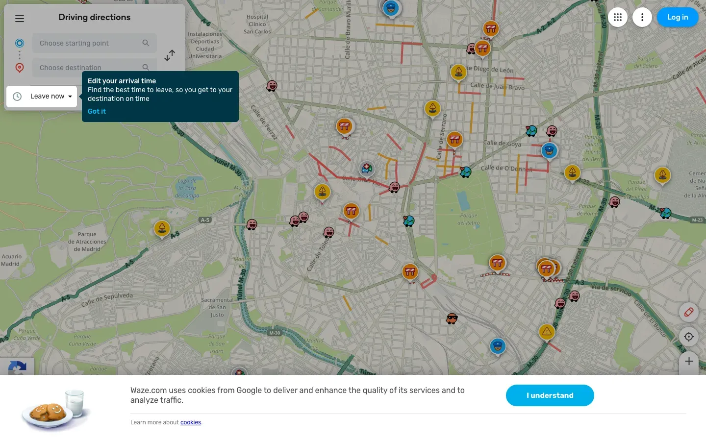 Waze desktop preview