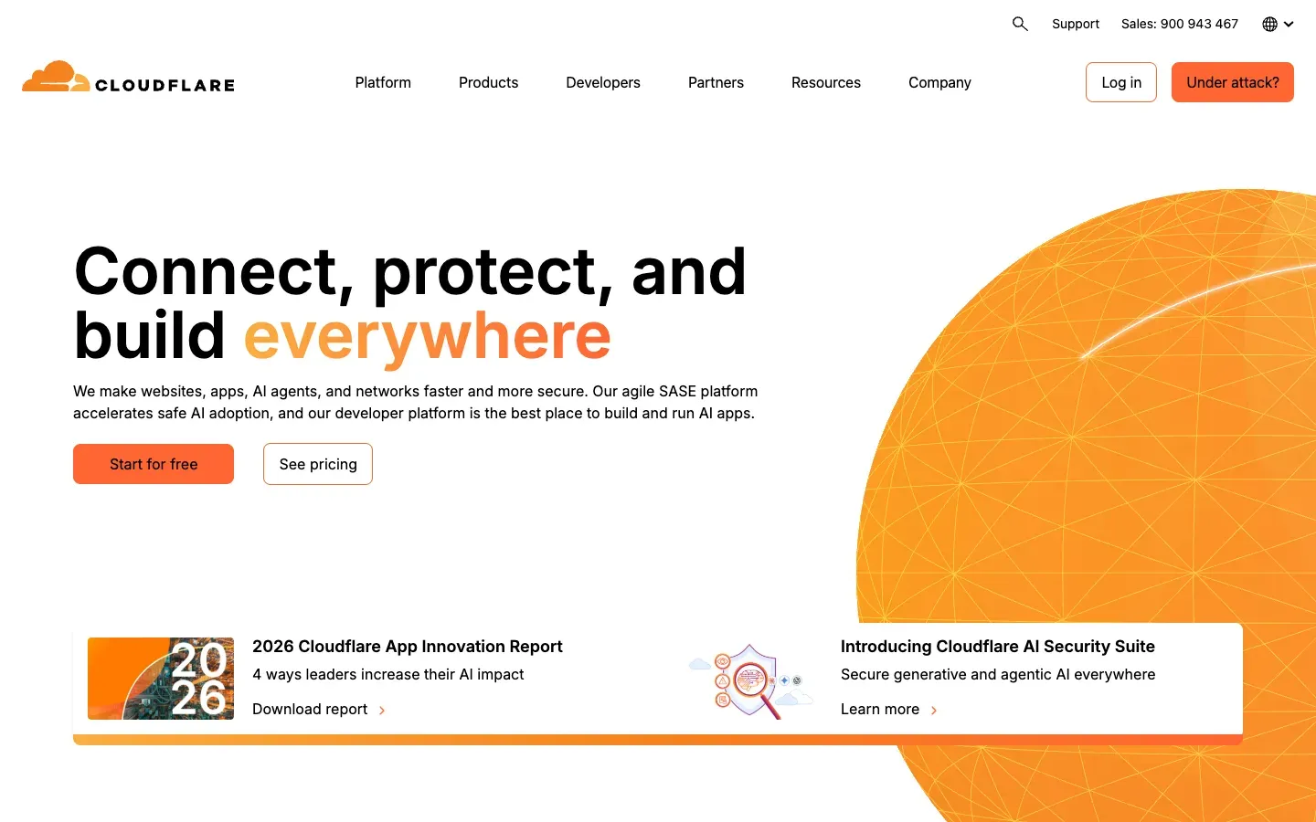 Cloudflare desktop preview