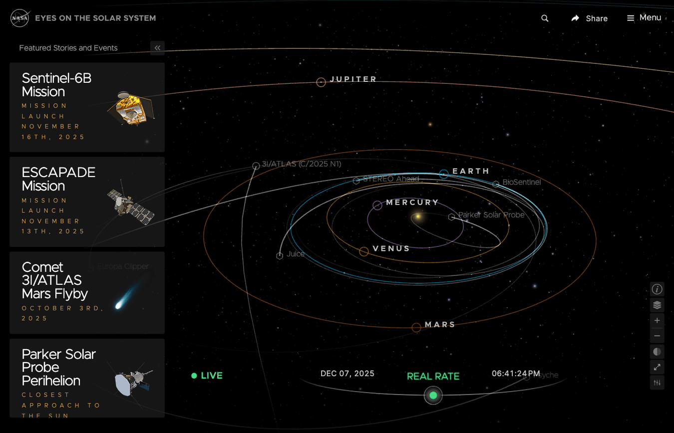 NASA Eyes on the Solar System